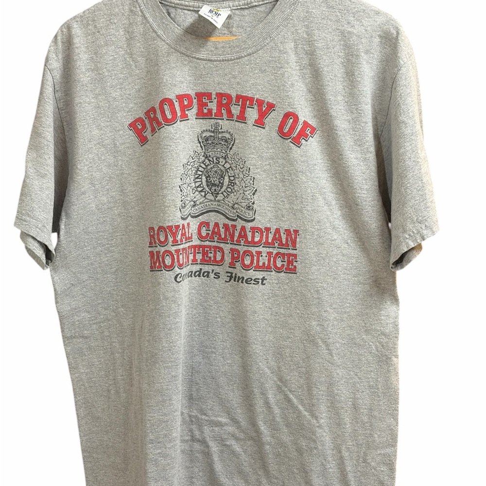 Royal Canadian Mounted Police Heather Gray Tee RCMP